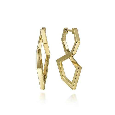 Hoop Earrings | 14k Yellow