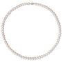 Lady's White 14 Karat Single Strand Necklace Length 18 With 6.00-6.50M