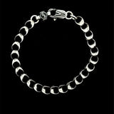 William Henry "Vardia" Sterling Silver 7.2mm Link Style Large Chain Bracelet.