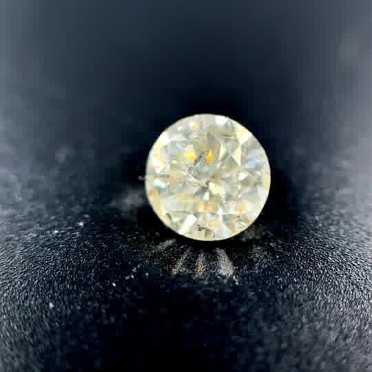 Loose Diamond With One = 1.35Ct Round L I1 Diamond