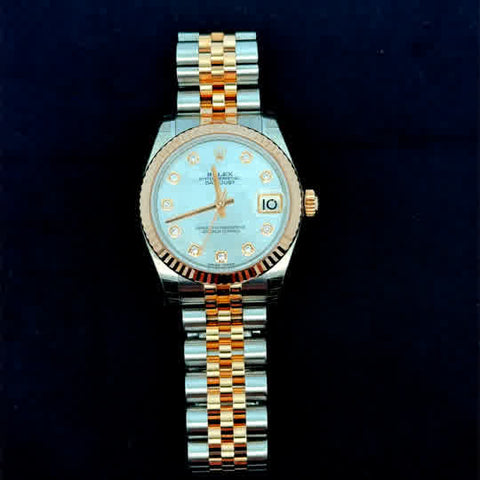 Rolex Datejust With Mother Of Pearl