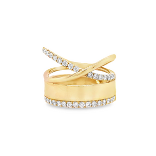 Multi-Row Fashion Ring | 14k Yellow