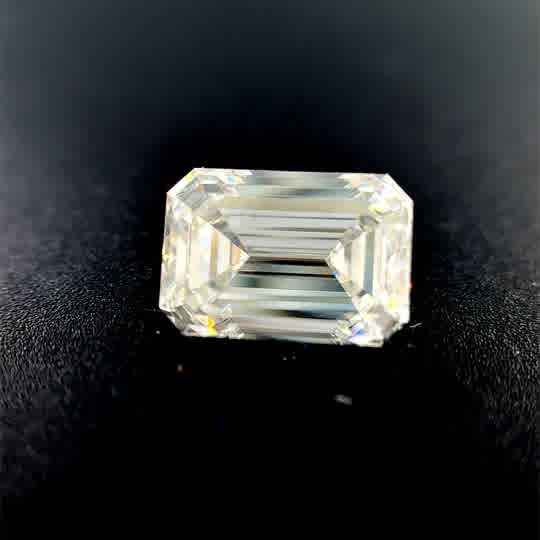 Lab Created one = 3.24ct Emerald F VS1 Lab Created Diamond