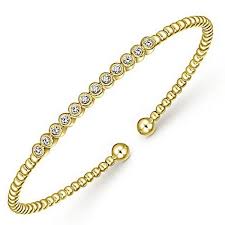 Scallop Bujukan Beaded Bracelet | 14k Yellow