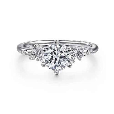Floral Collection Ring | 14k White