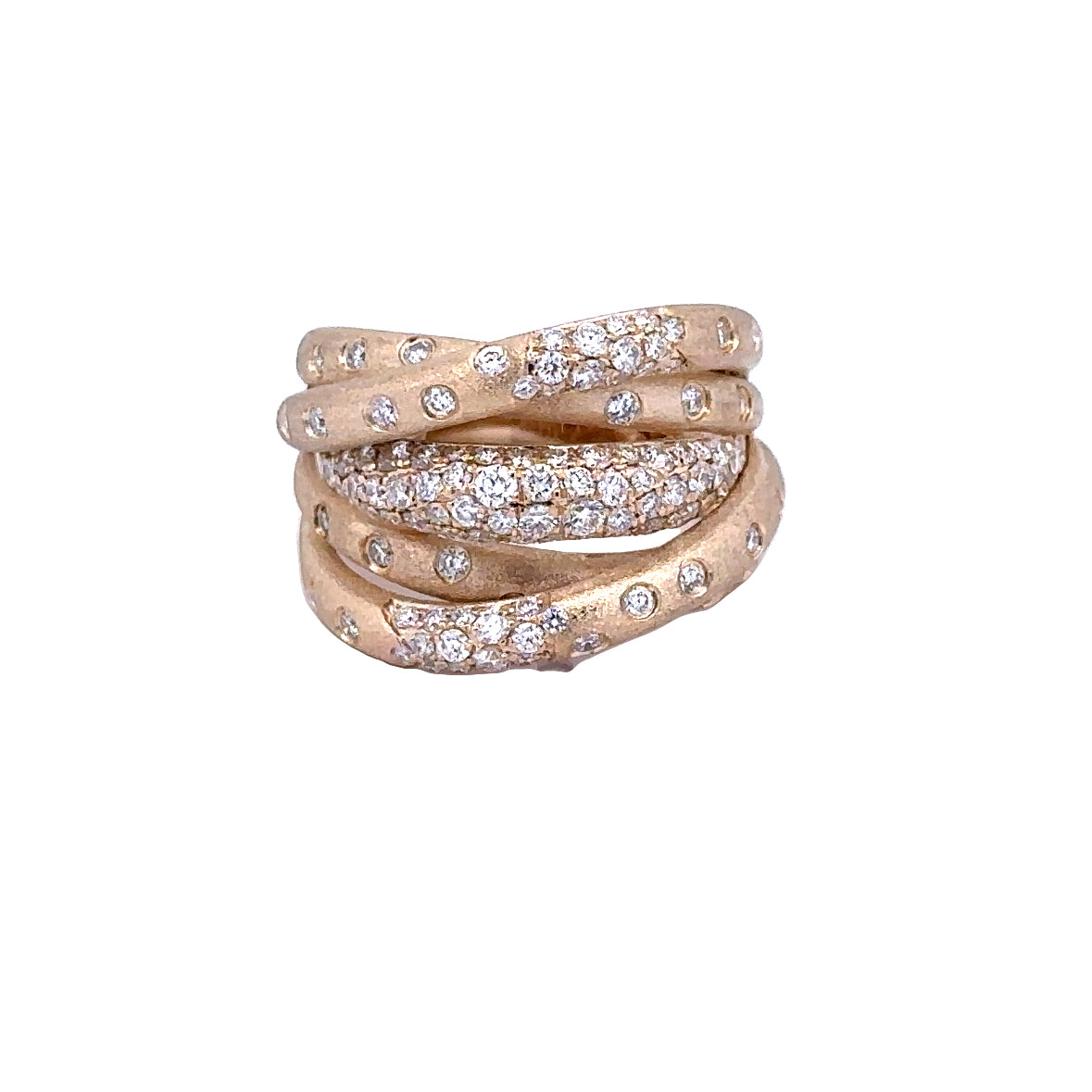 Multi-Strand Wrap Fashion Ring | 14k Yellow