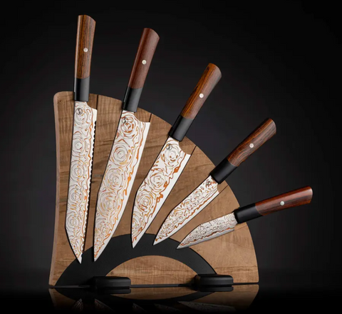 The new Kultro ‘Flare’ knife set is a stunning addition to our William