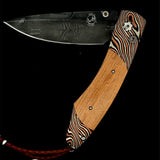 The Spearpoint 'Lincoln Law' |  Hand-Forged 'Twist' Damascus