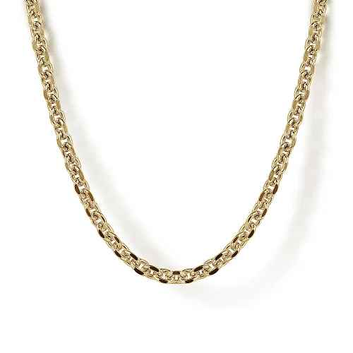 Gents Link Chain | 14k Yellow