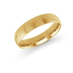 Comfort Fit Wedding Band | 10k Yellow