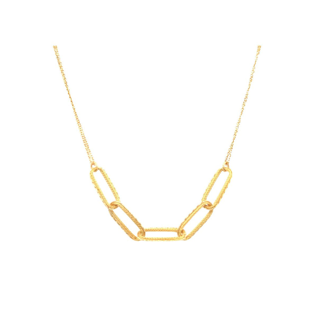 Elongated Link Chain | 18k Yellow