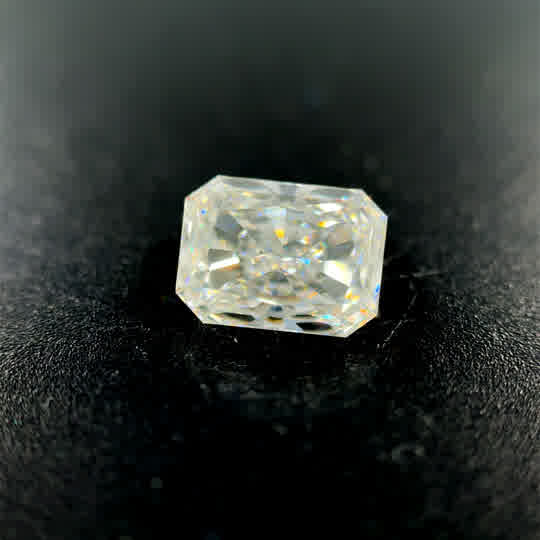 1.53ct Radiant D VVS2 Lab Created Diamond