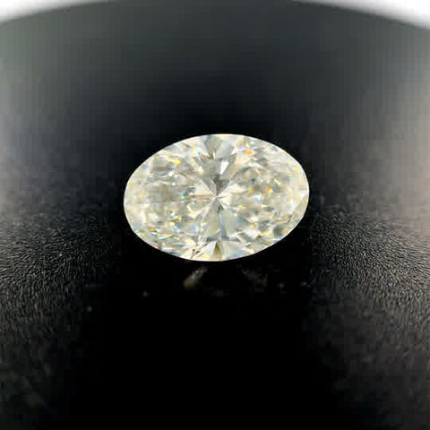 2.50ct Oval E VS1 Lab Created Diamond