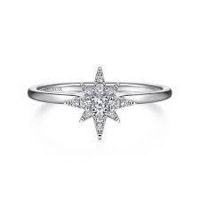 Starburst Klasique Collection Fashion Ring | 14k White