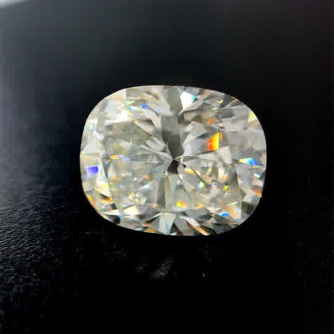 Lab Created one = 5.19ct Cushion F VS2 Lab Created Diamond