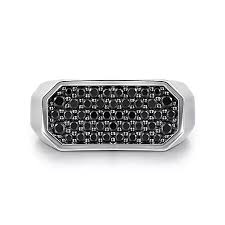 Pave' Ring | Sterling Silver White