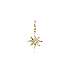 Starburst Clip Pendant | 14k Yellow