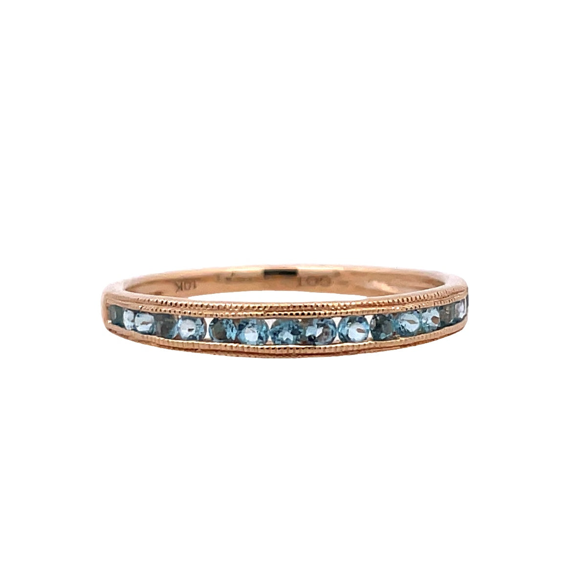 Channel Set Fashion Ring | 10k Yellow