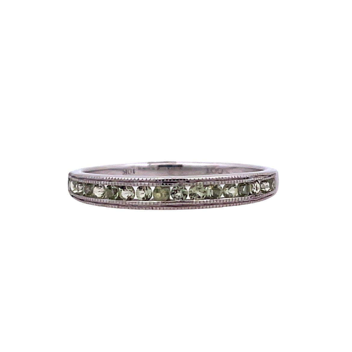 Channel Set Fashion Ring | 10k White