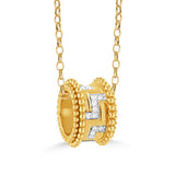 18ky Barrell Pendant