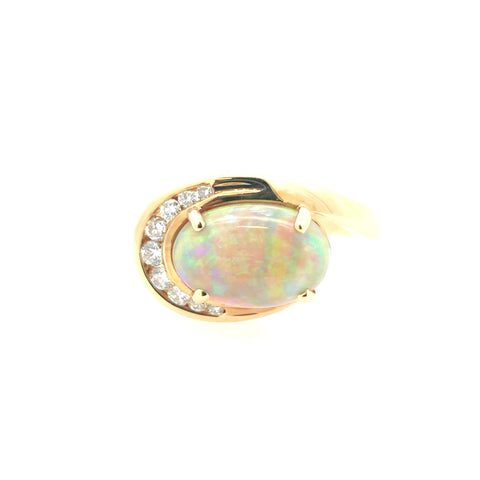 Custom Fashion Ring | 14k Yellow (2.78ct Cabochon)