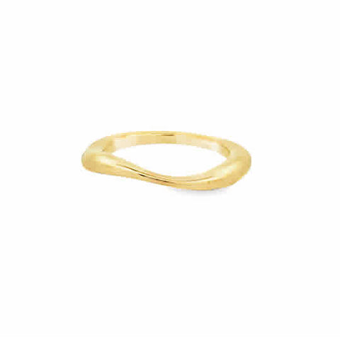 Silent Opus Wave Ring, 14ky