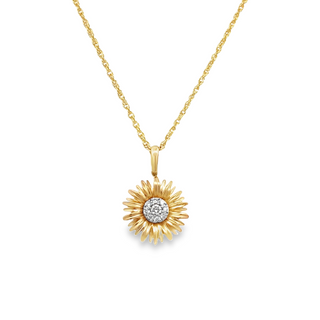 Daisy Pendant | 14k Yellow