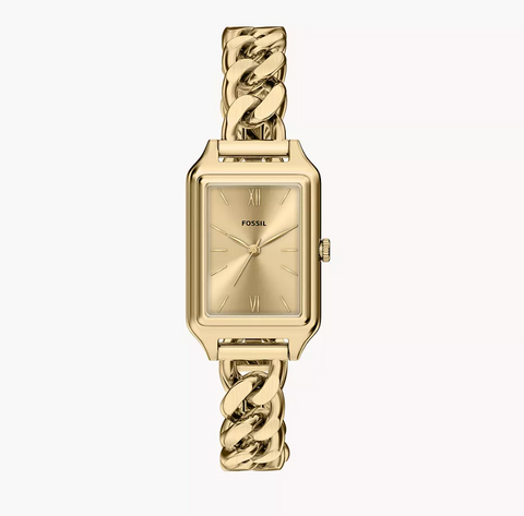 Raquel Three-Hand Gold-Tone Stainless Steel Watch