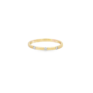 Stations, Stackable Fashion Ring | 14k Yellow