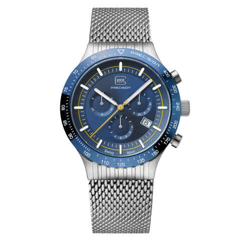 Precision Glock Watch | Silver-Tone Stainless Steel
