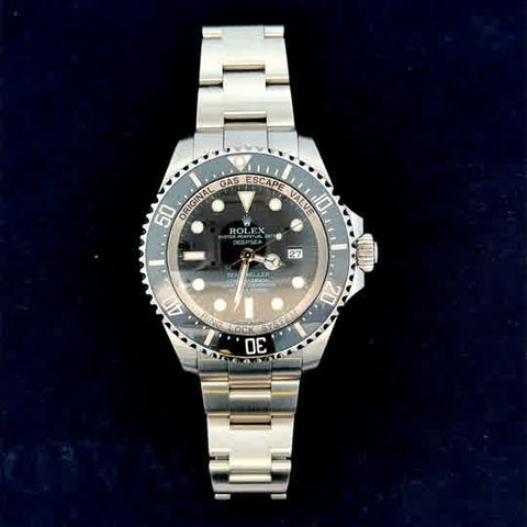 Rolex, Sea-Dweller Deep Sea, Black Dial with Black Bezel 44mm, Pre-Own