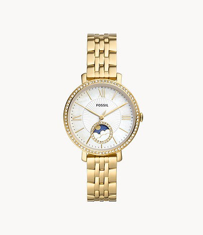 Jacqueline Multifunction Fossil Watch | Gold Stainless Steel