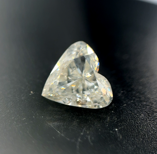 1.82ct Heart F SI1 Diamond