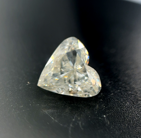 1.82ct Heart F SI1 Diamond