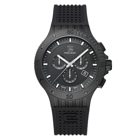 Precision Glock Watch | Black Stainless Steel