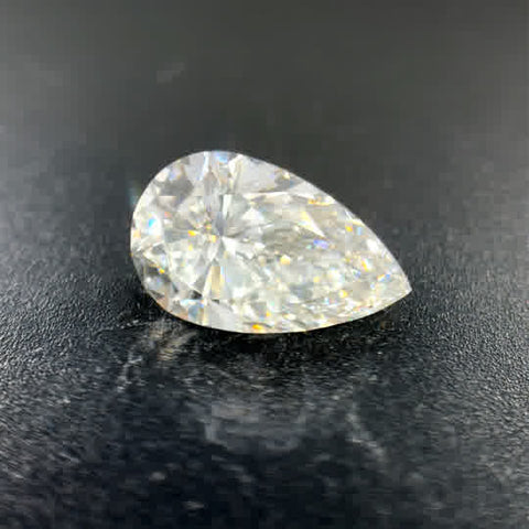 Lab Created With One = 2.10Ct Pear F Vvs1 Lab Created Diamond