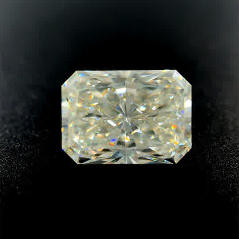 3.76ct Radiant F VS1 Lab Created Diamond