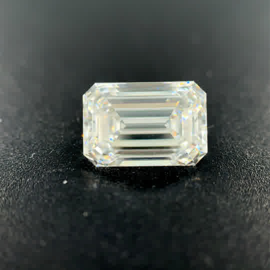 2.36ct Emerald D VS1 Lab Created Diamond