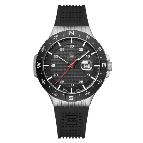 Precision Glock Watch | Silver Stainless Steel
