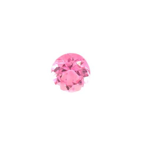 One 0.90Ct Round Pink Tourmaline, Loose