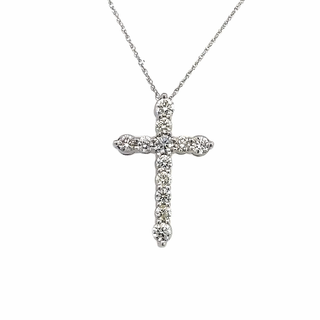 Cross Pendant | 14k White