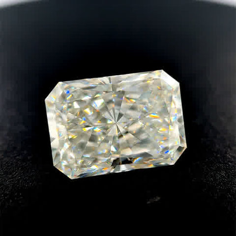 Lab Created one = 4.95ct Radiant E VVS2 Lab Created Diamond
