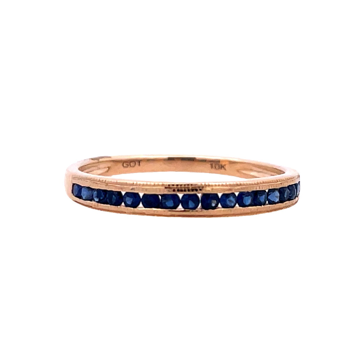 Channel Set Fashion Ring | 10k Yellow