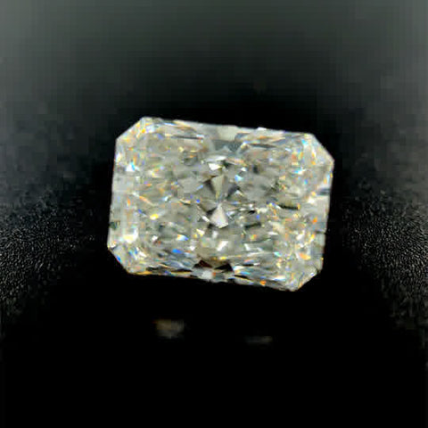 3.07ct Radiant E VVS2 Lab Created Diamond