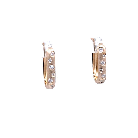 Huggie Hoops Earrings | 14k Yellow