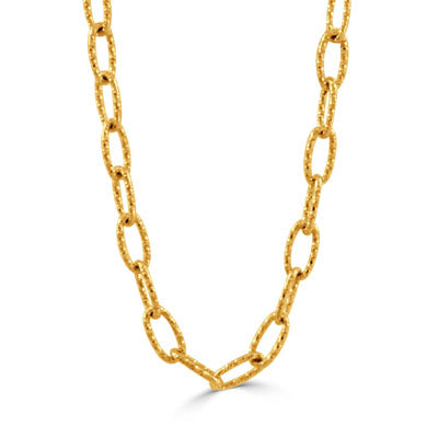 Stunning 18K Yellow Gold Link Chain