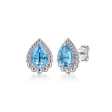 Halo Stud Earrings | 925 Sterling Silver