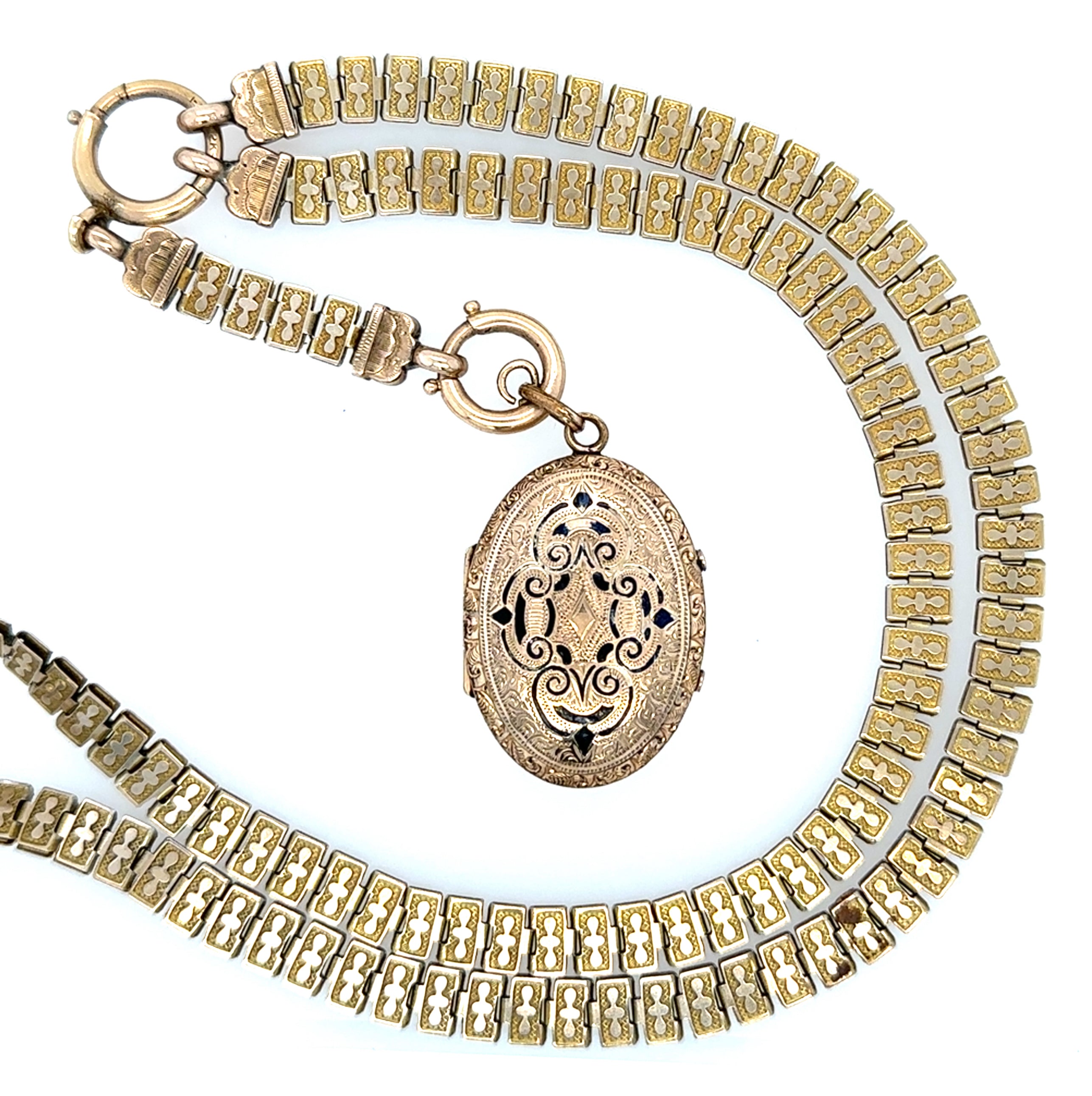 Victorian Locket | 10k Yellow Gold Filled