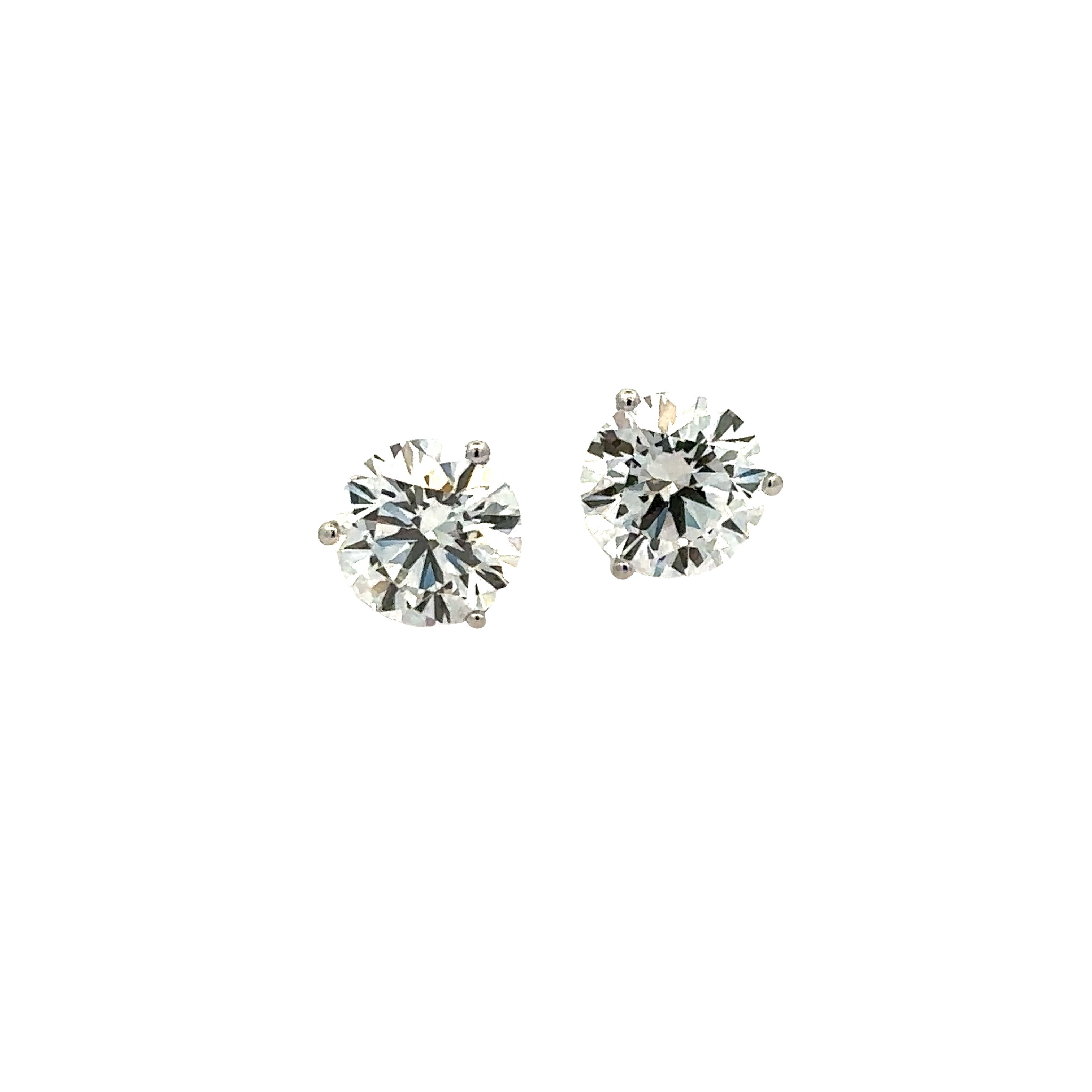 Studs Earrings | 14k White