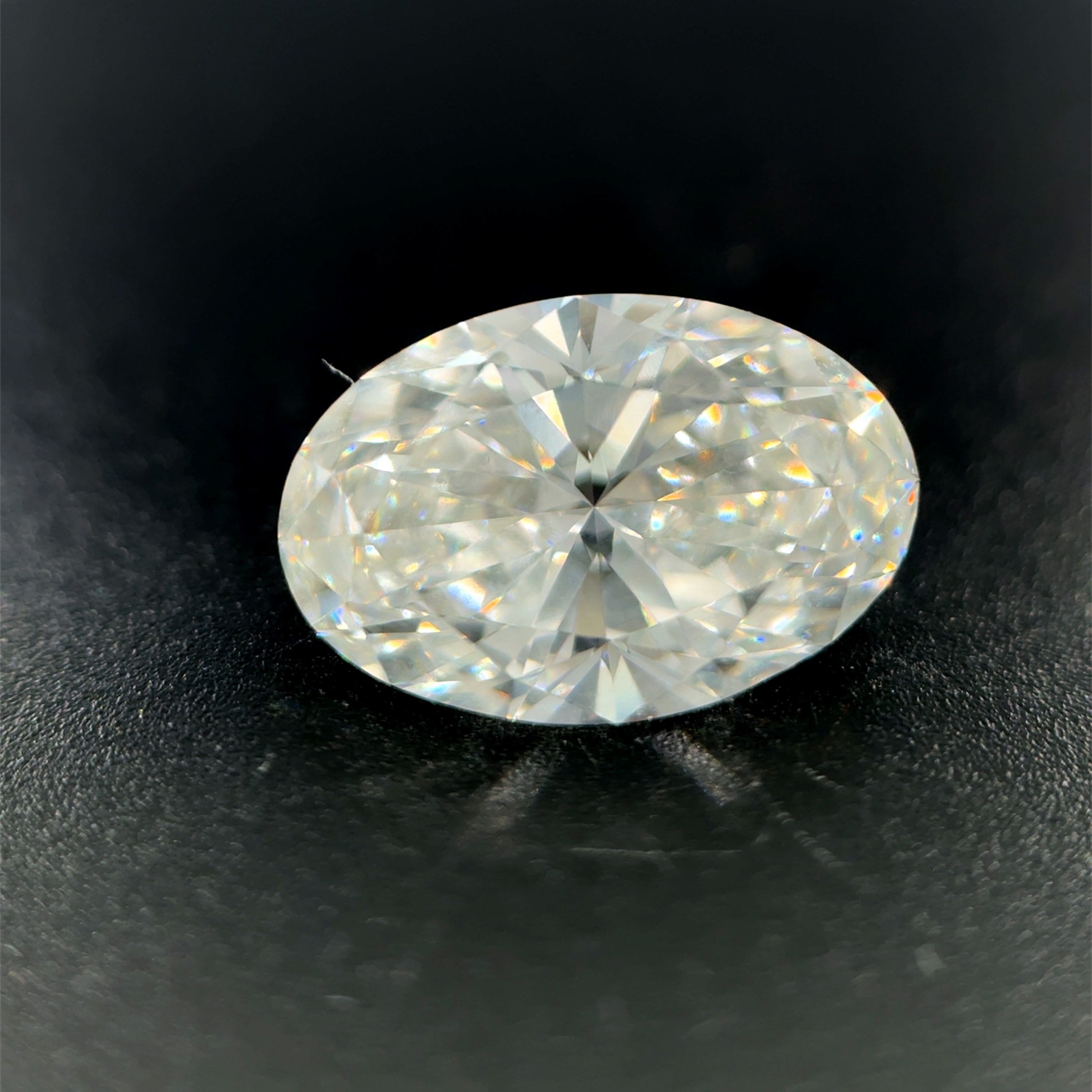 2.79ct Oval F VS2 Lab Created Diamond